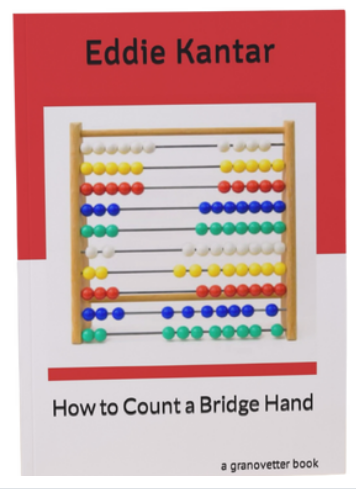 How to Count a Bridge Hand by Eddie Kantar- Free Shipping Single Copy